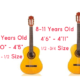 How to choose the right size guitar for your kid?
