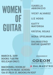 Women of Guitar Concert Manifest