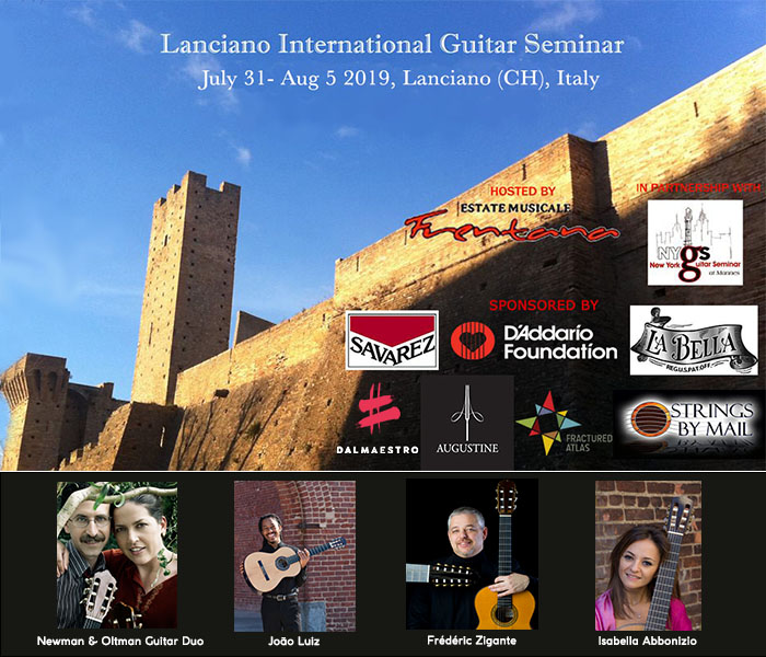 Lanciano Internationl Guitar Seminrs 2019