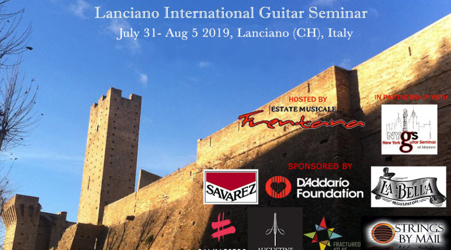 Lanciano International Guitar Seminar 2019 Manifest
