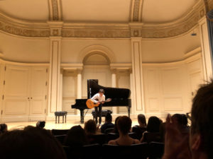 DalMaestro Student Performing at Carnegie Hall in NYC