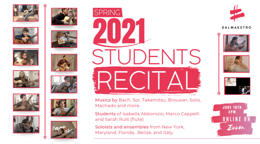 DalMaestro Students Recital 2021