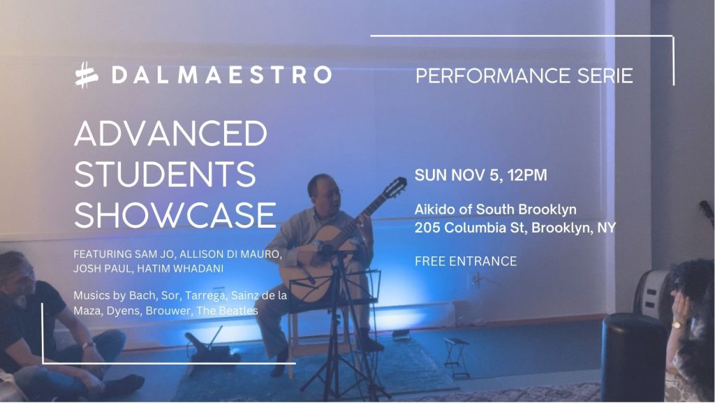 Advanced Students Showcase Nov 5, 2023