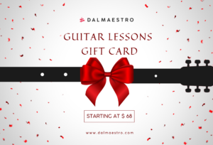Guitar Lessons Gift Cards Bow