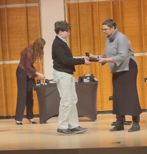 Theo Cavicchio RCM Gold Medal 2025 ceremony